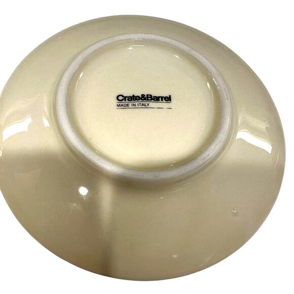 Crate and Barrel Volante 6.25" Bread and Butter Plates-Made in Italy-Set of 2 - Picture 2 of 4